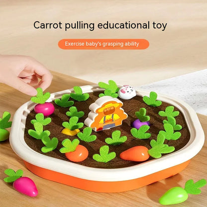 Baby Radish Pulling Toy - Parent-Child Interactive Educational Toy