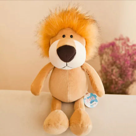 Charming Jungle Animal Plush Toys | Soft & Huggable Doll Collection